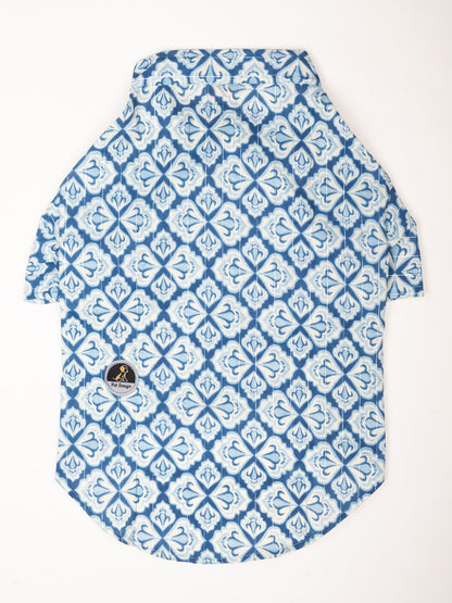 Traditional Blue Printed Kurta