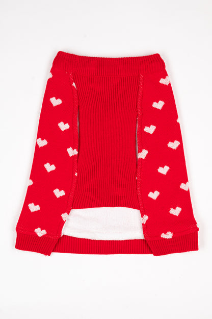 Petsnugs Red Heart Sweater