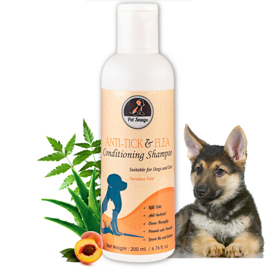 Anti Tick & Flea Shampoo for Pomeranian (200 ml)