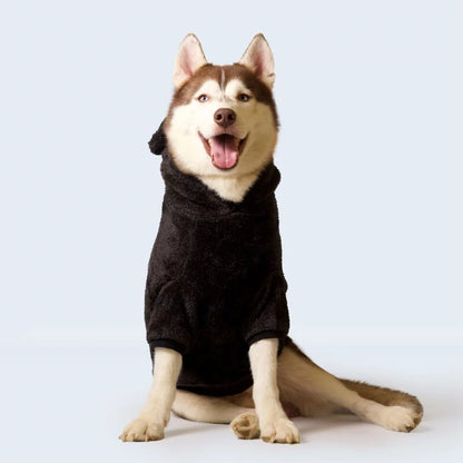 Petsnugs Dark Grey Furry Sweater